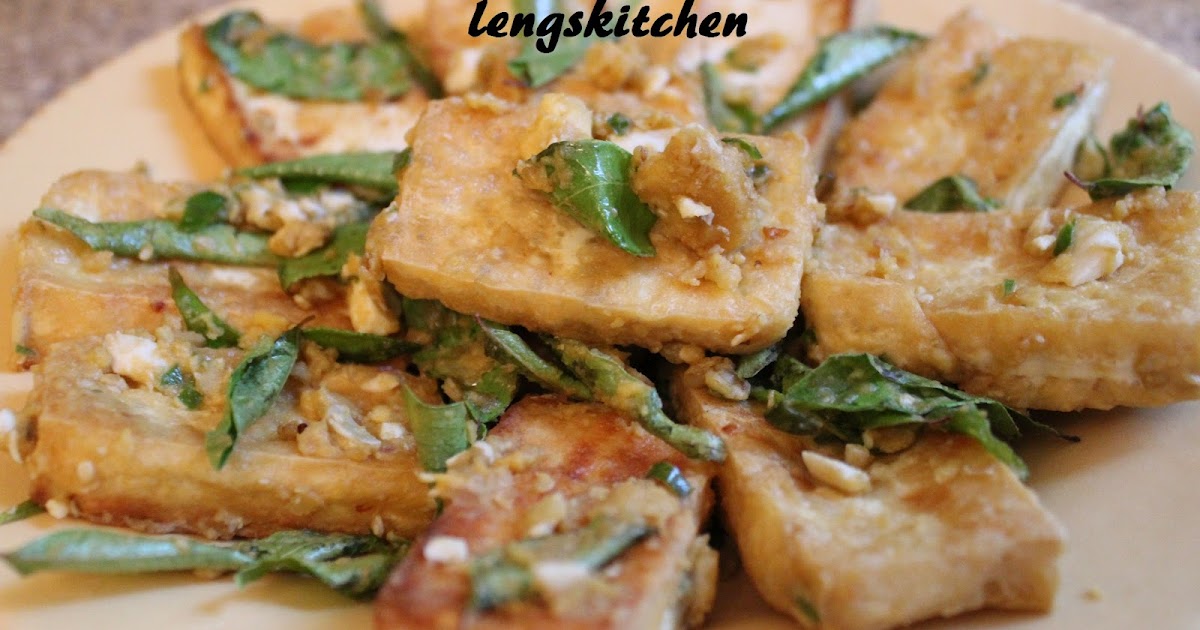 Kitchen Chaos Salted Egg Tofu 咸蛋豆腐