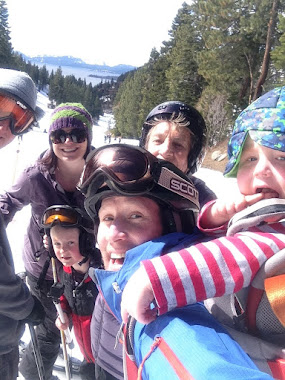 3 Generations of skiing in Lake Tahoe (strong work Nana)