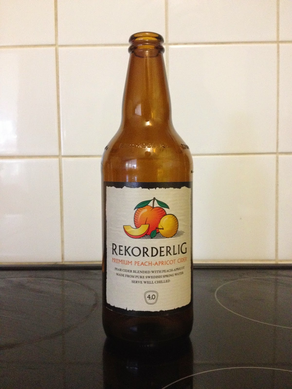 A Review A Day Today's Review Rekorderlig Peach Apricot Cider