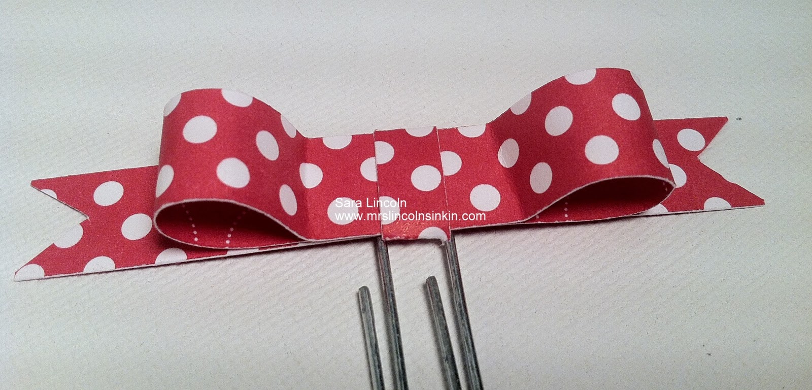 Mrs. Lincoln's Inkin Paper Clip Paper Bow Video