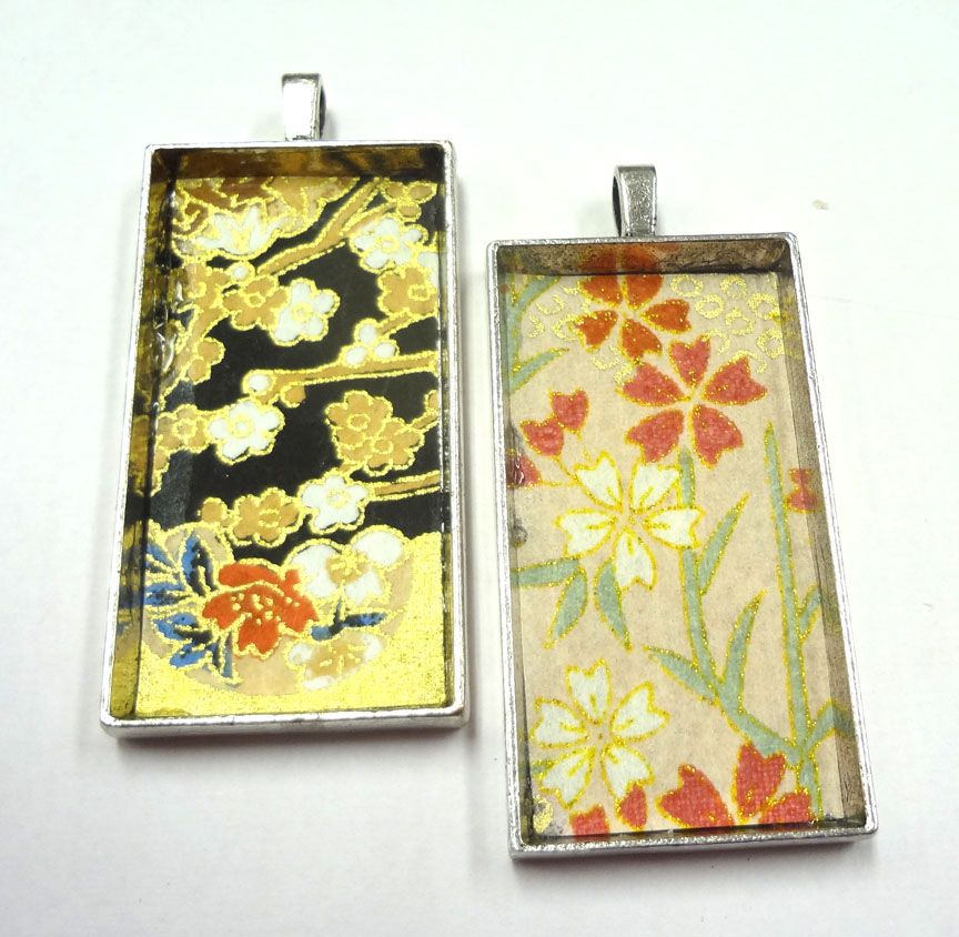 Resin Crafts Japanese Papers In Resin