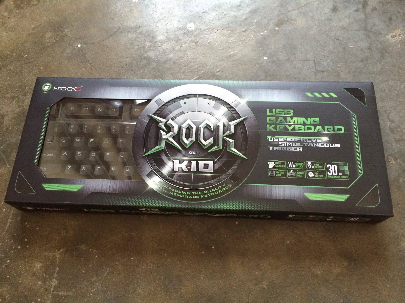 Unboxing & Review: i-Rocks K10 Gaming Keyboard 4