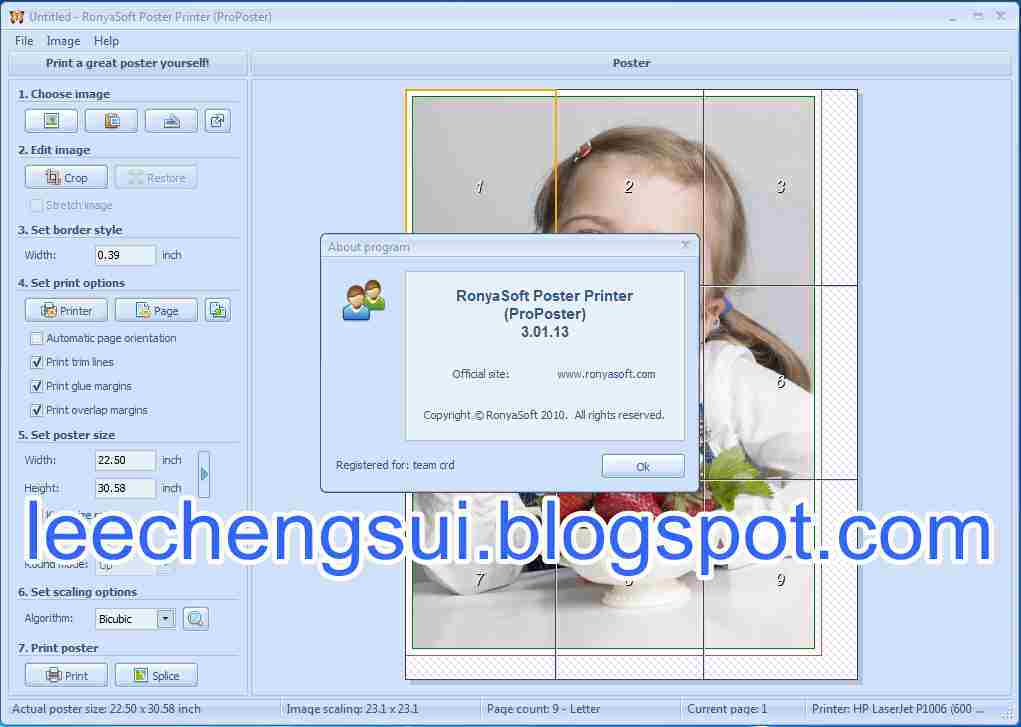 ronyasoft poster printer proposter 3.01 full keygen