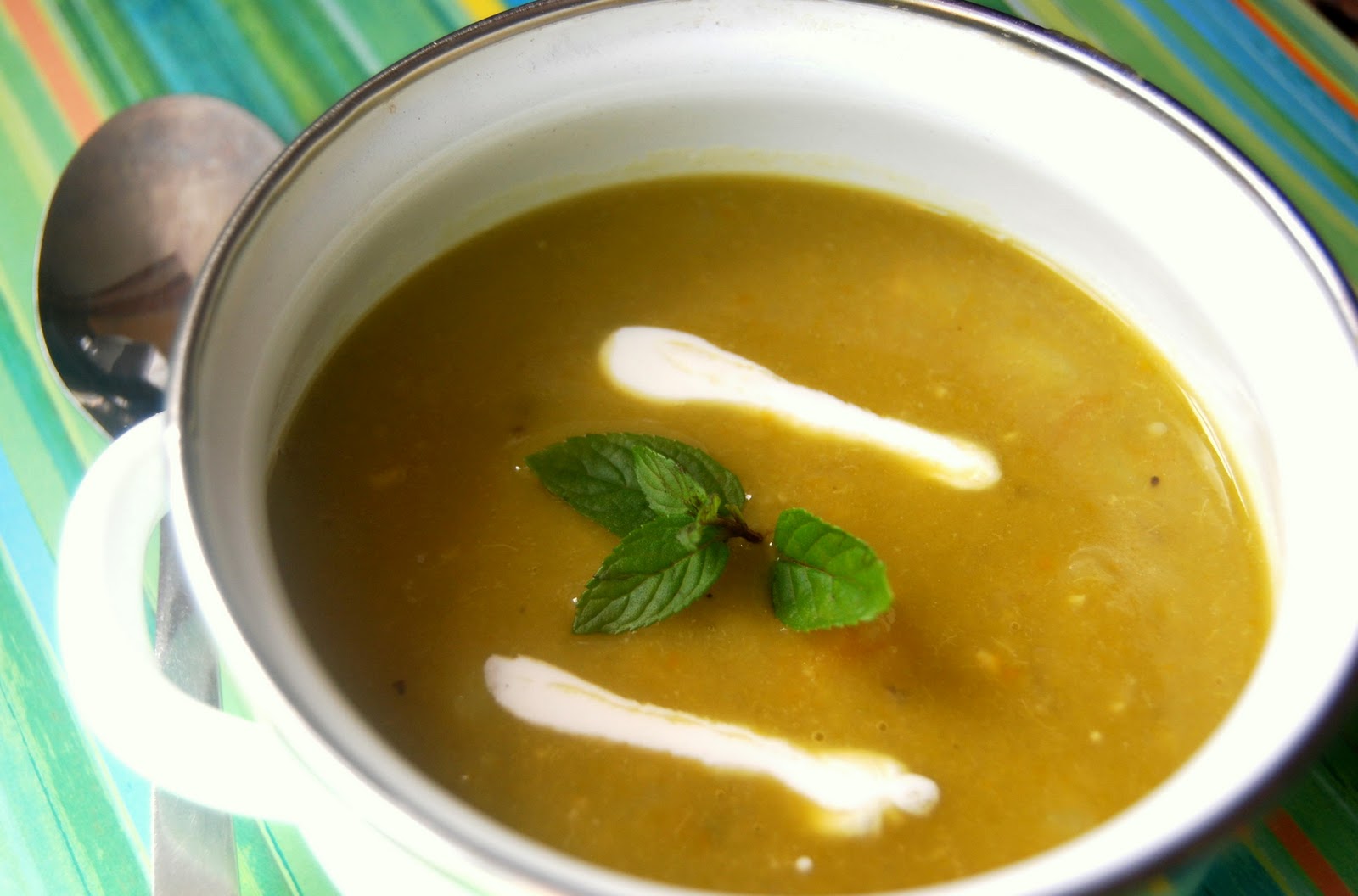 Kirsten's Kitchen of vegan creations Split pea soup (slow cooker styles!)