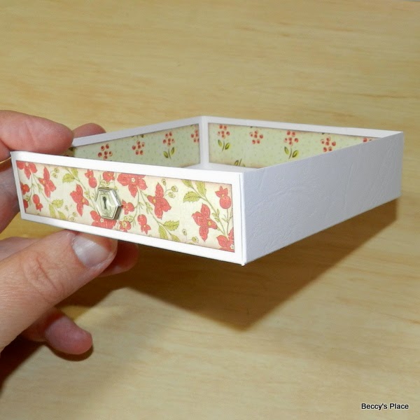 Beccy's Place Tutorial Easel Box Card