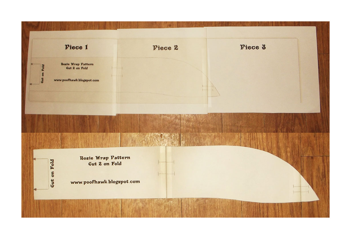 The Psycho Dame behind Poofhawk Clothing Rockabilly Hair Wrap Sewing