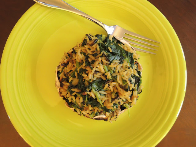 Holly Goes Lightly: Stuffed Portabella Mushrooms