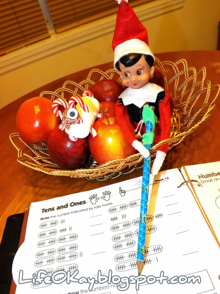 Elf on the shelf ideas for workplace picture