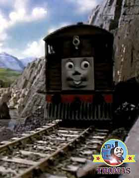 Sodor old railway coach Henrietta Thomas and friends Toby the tank engine and the stout gentleman