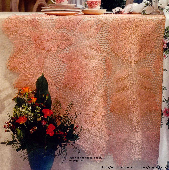 Art TABLECLOTH knitting