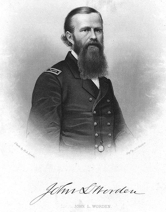 Commander Worden in 1862 ~