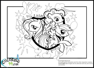 My Little Pony Coloring Pages | Team colors