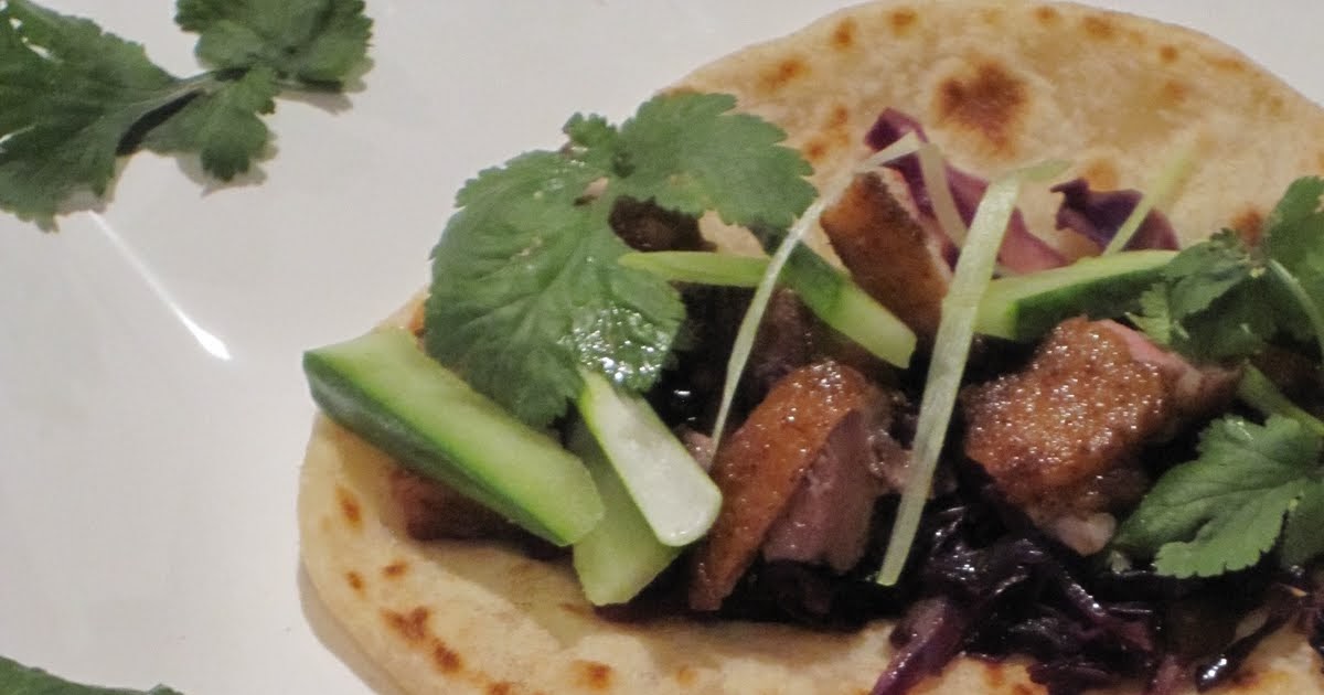 The American Saveur Peking Duck Tacos