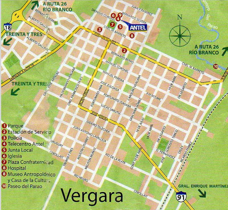 ReCorrer Uruguay 10 kms Vergara (Treinta y Tres, 01/jul/12)