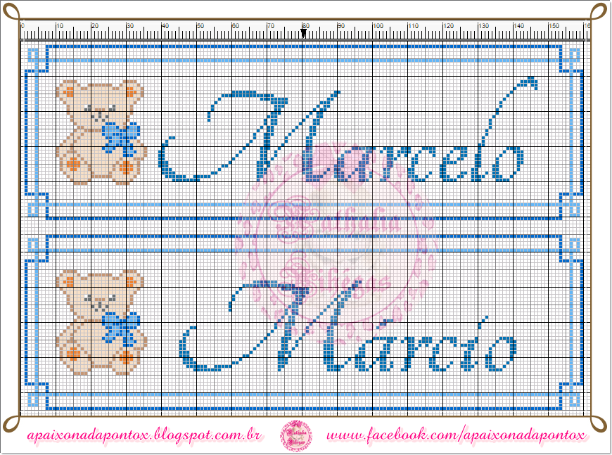Nome Marcelo Em Ponto Cruz Marcelo,+Márcio.png (870×647) | Ponto cruz, Nomes em ponto cruz, Ponto