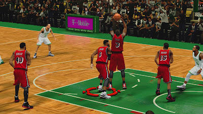 NBA 2K13 Heat Red Retro Jersey NBA2K Patch