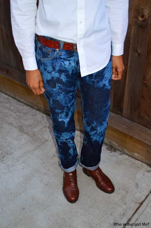 What do you think about tie dye jeans? What color dyes should I use for