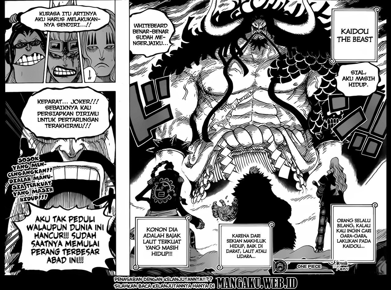 All about One Piece : Kaido appearance in the manga one ...