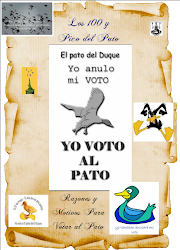 TIENES CIENTO Y PICO DE RAZONES PARA VOTAR AL PATO