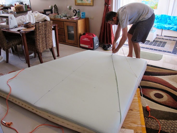 Not Quite Seasoned, but Very Well Salted VBerth Mattress