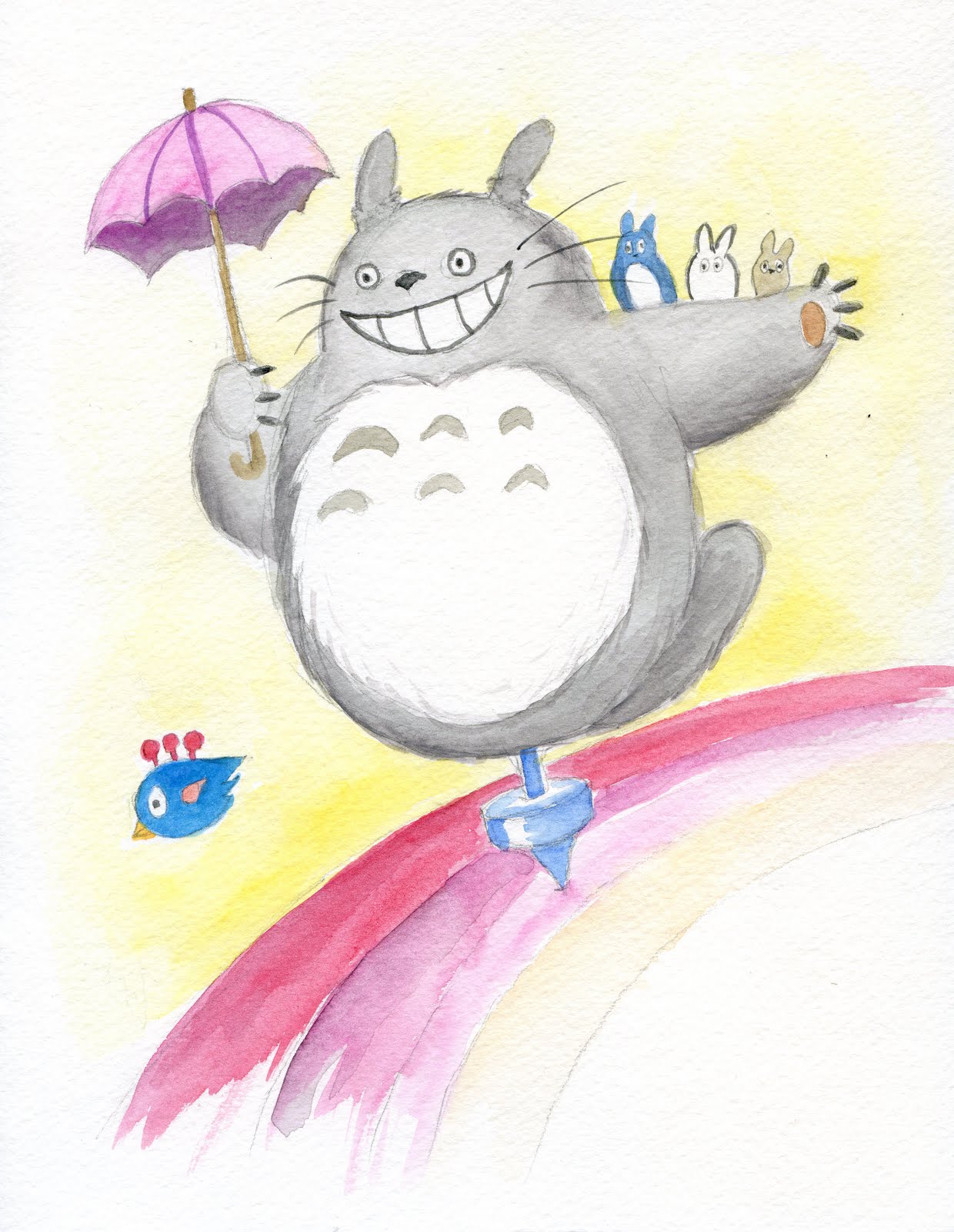 Draw Totoro