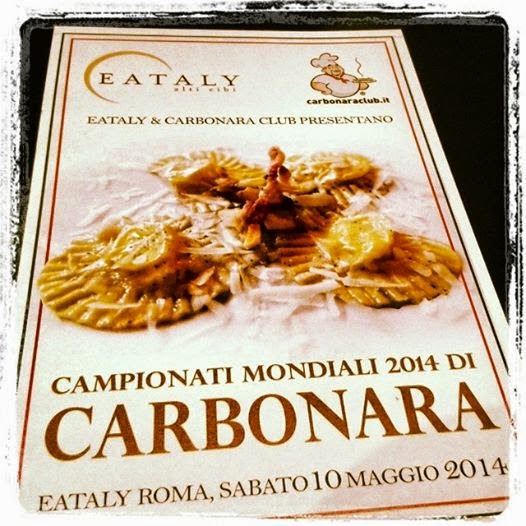 Campionato mondiale carbonara da Eataly