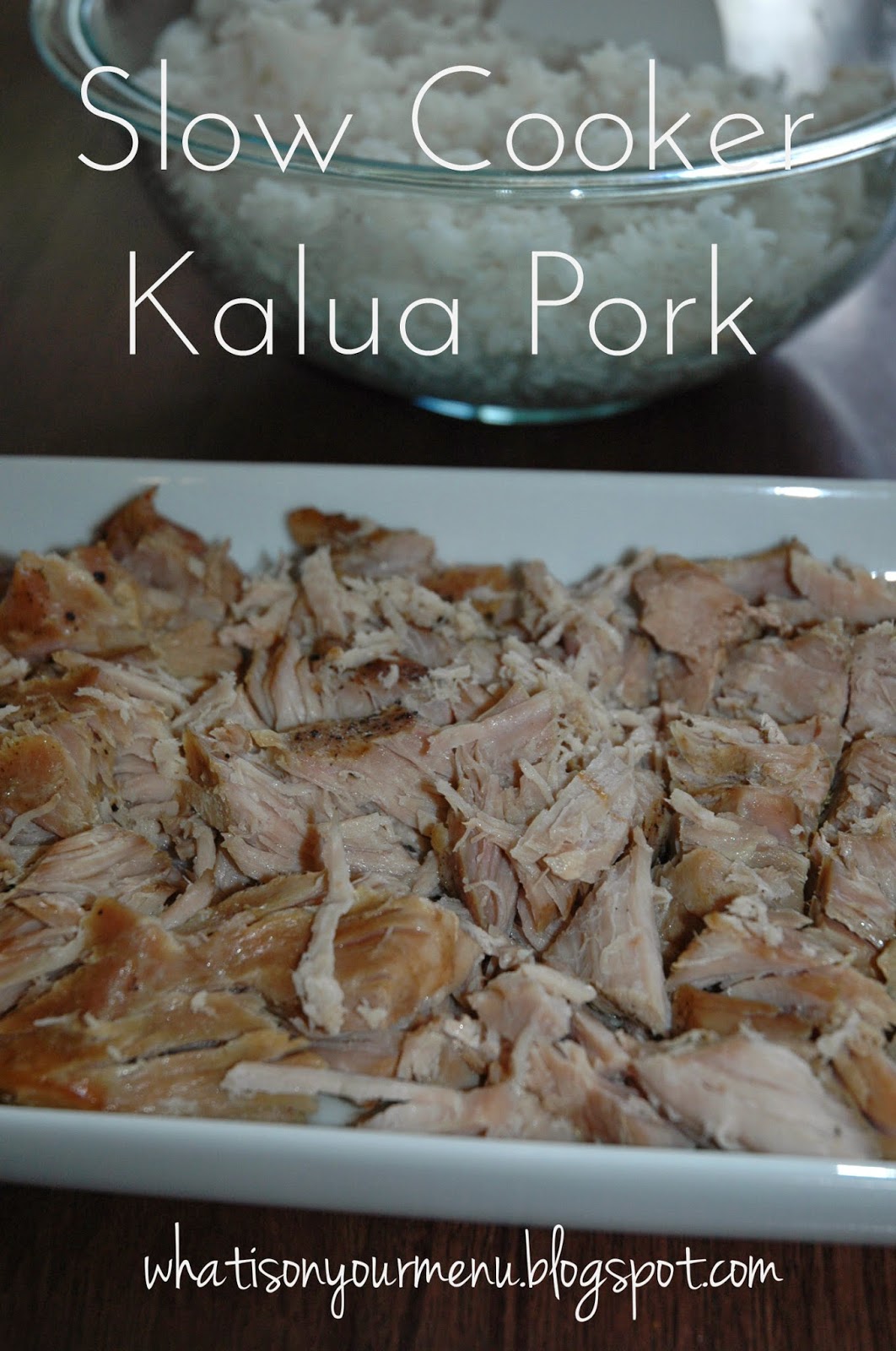 Slow Cooker Kalua Pork
