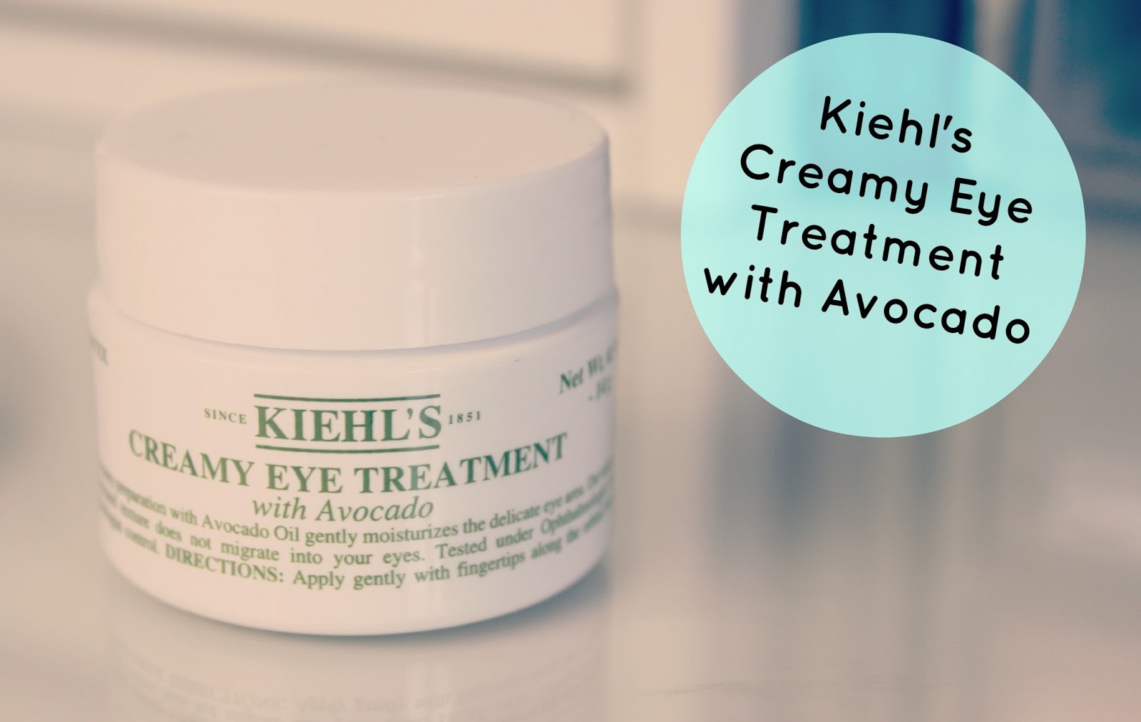 Kiehl's Creamy Eye Treatment with Avocado Review Charlotte Ruff