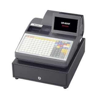 sharp up-820f cash register