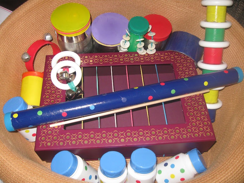 Preschool Play DIY Instruments / Soundmakers