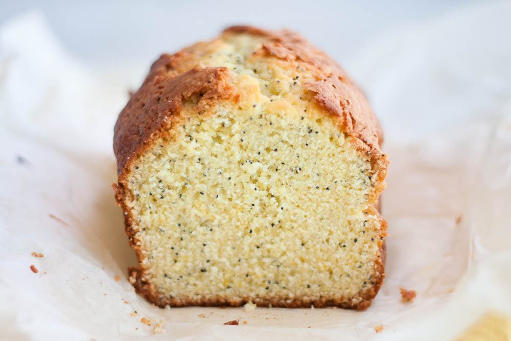Buttered Up Lemon Poppy Seed Loaf Cake