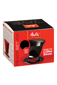 Melitta Ready Set Joe Single Cup Coffee Brewer black 1 