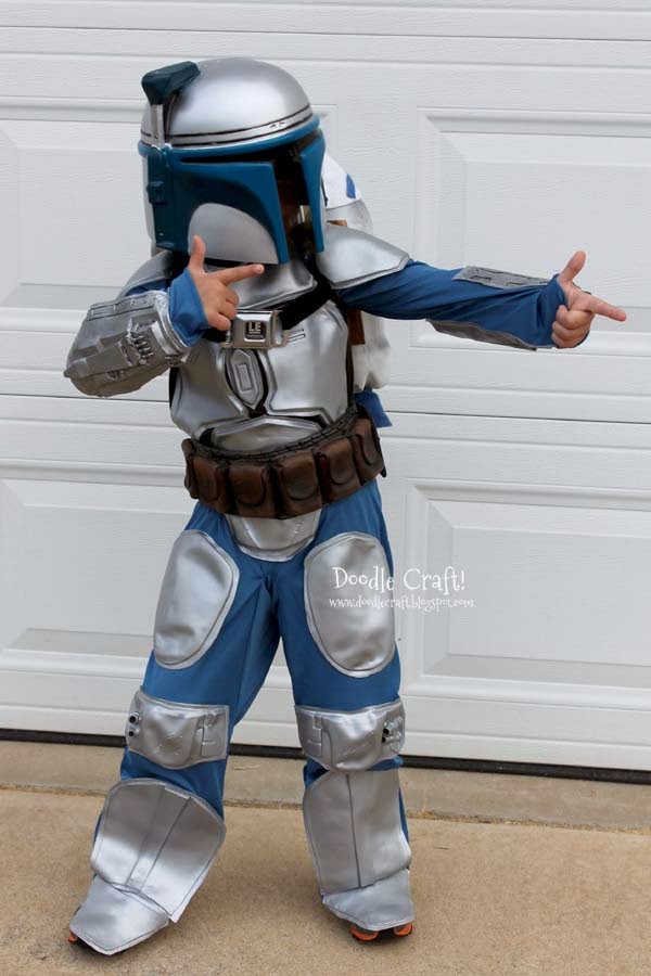 Doodlecraft Jango Fett Halloween Costume Alterations!