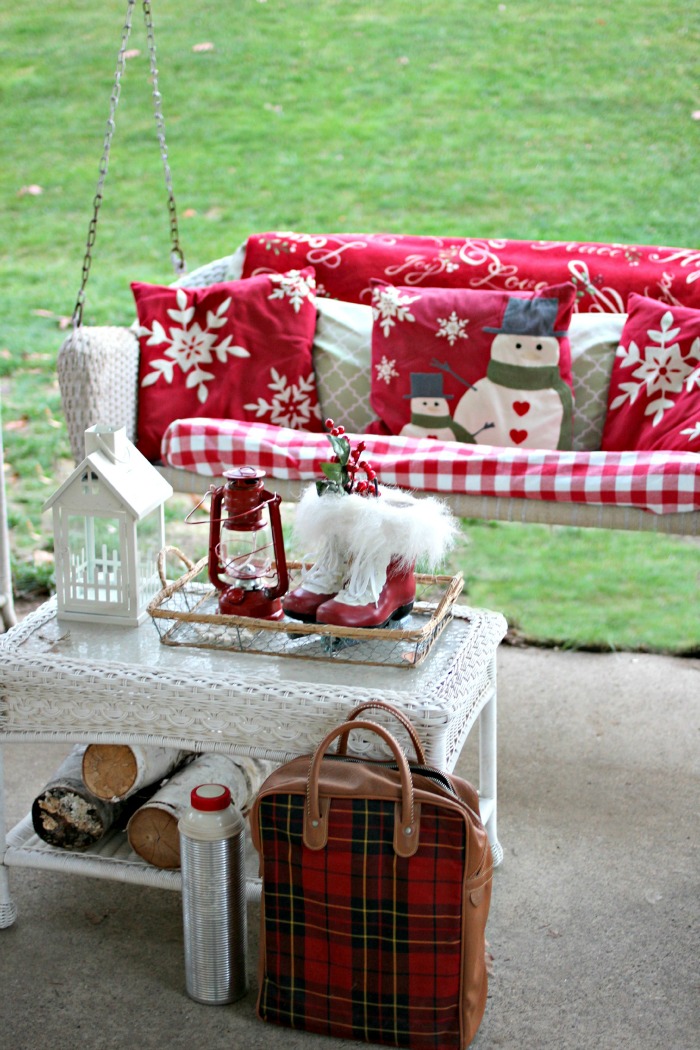 14 best winter deck design ideas images Our Outdoor Christmas Spaces | Golden Boys & Me