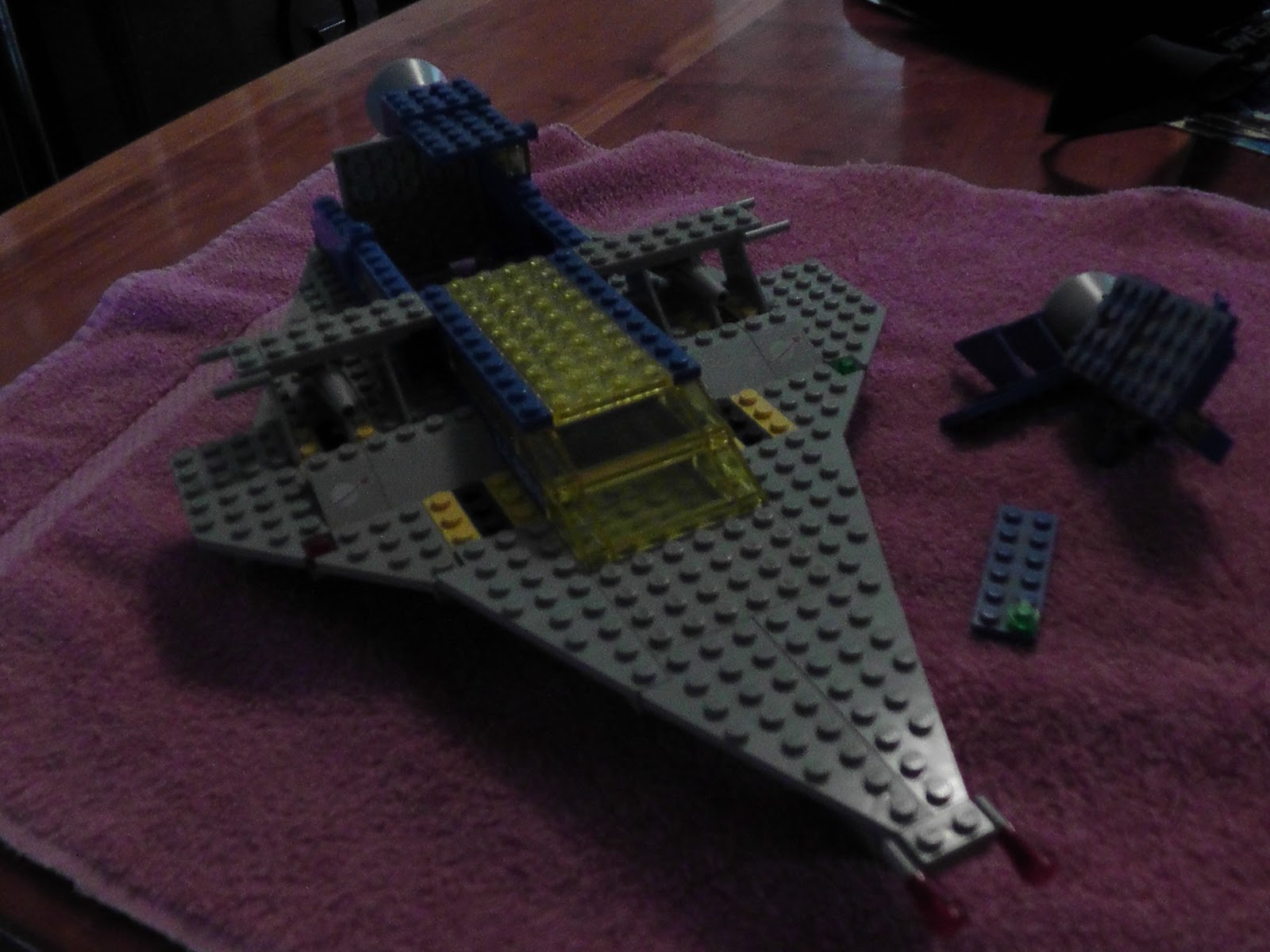 The Brick Worm how to dust a Lego model.