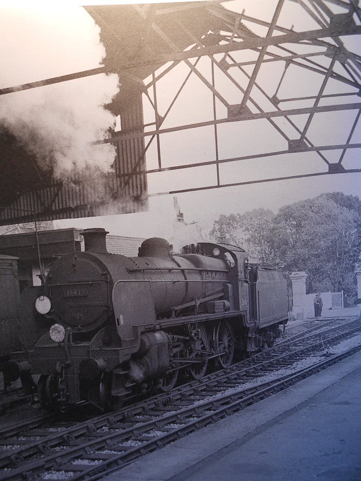 Freight loco in Gosport Station