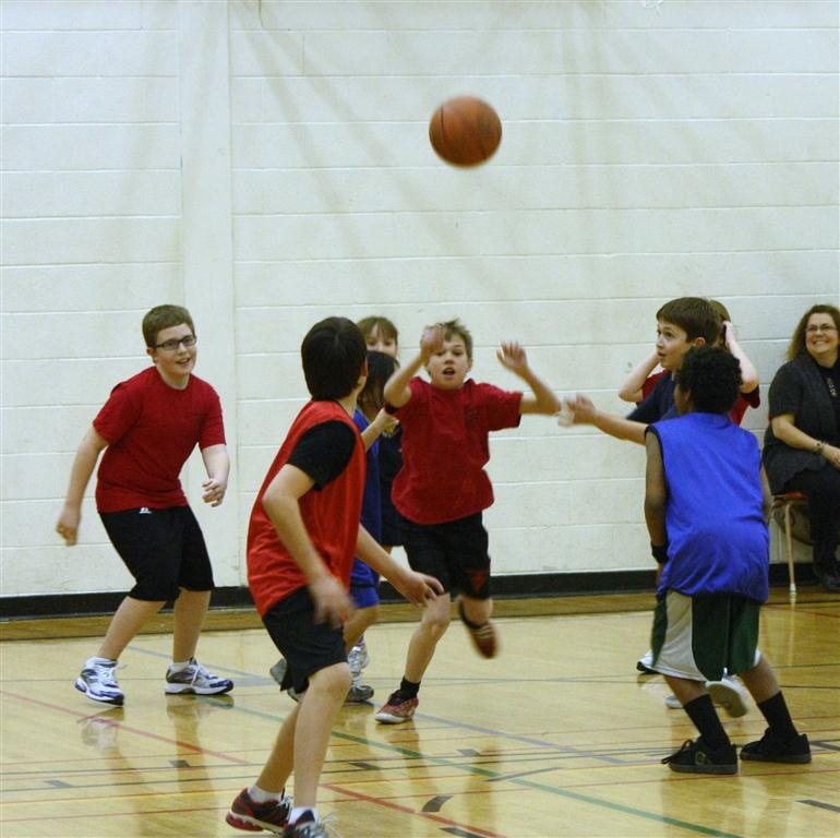 Pincher Creek Voice Mini Basketball Tournament held at St. Michael's