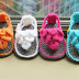 Baby High Heels Crochet Baby Booties Shoes by TwentySecondStreet
