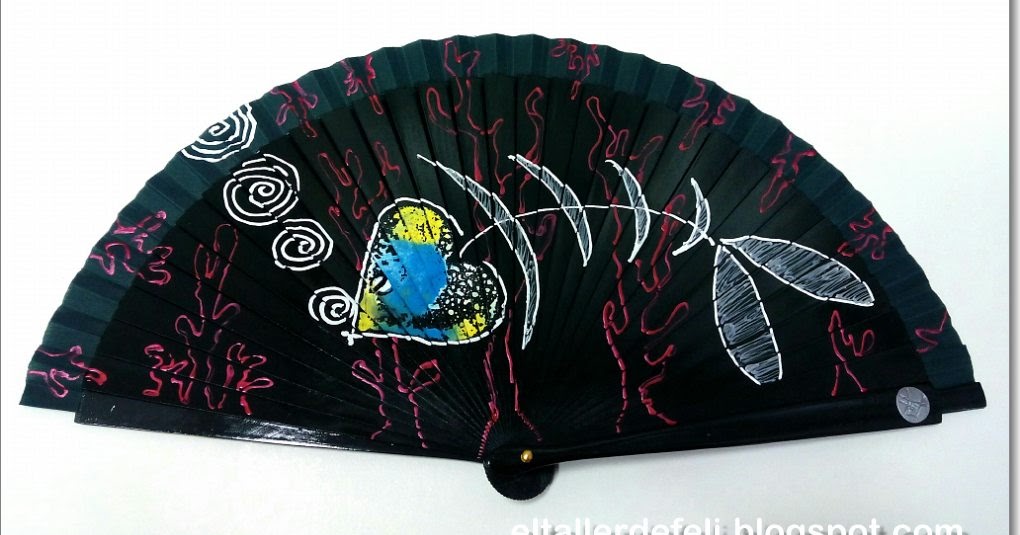 EL TALLER DE FELI: Airosa. Abanicos pieza única (parte 3: partes y