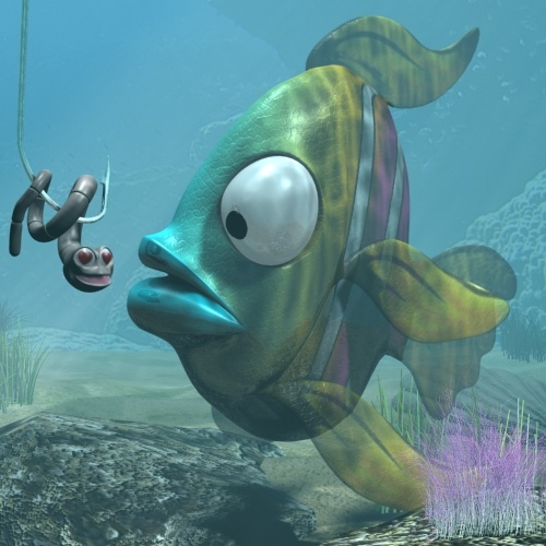 Wallpaper Hd Fish Cartoon