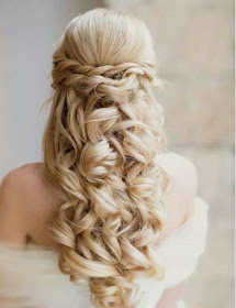 Gama Mama Wedding Hairstyles For Short Hair Half Up Half Down