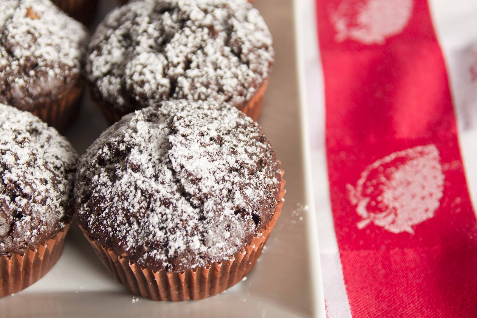 Muffin Galaxy MUFFINS VEGANOS DE CHOCOLATE Y PLÁTANO