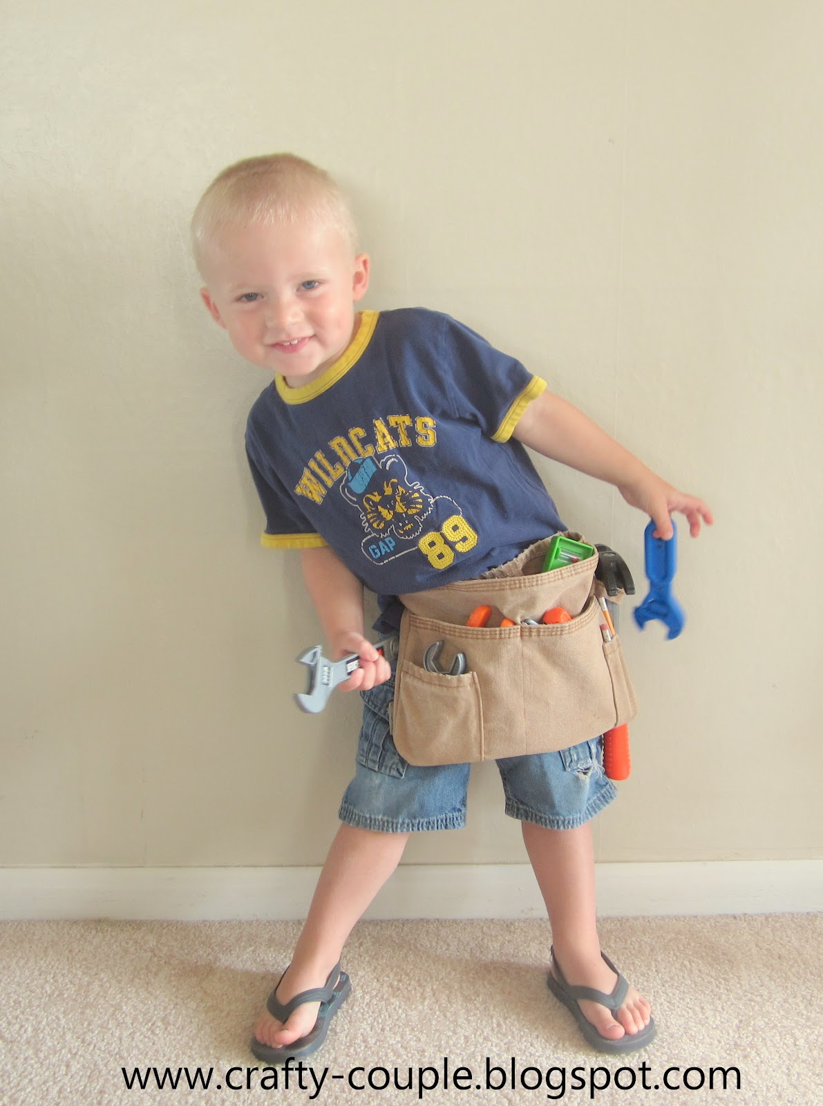 crafty couple Little Man Tool Belt