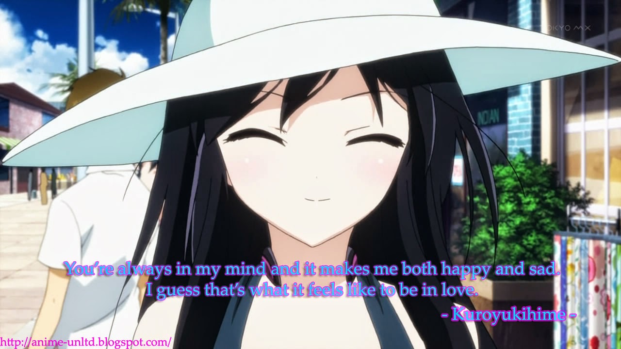 My Anime Review: Accel World Quotes