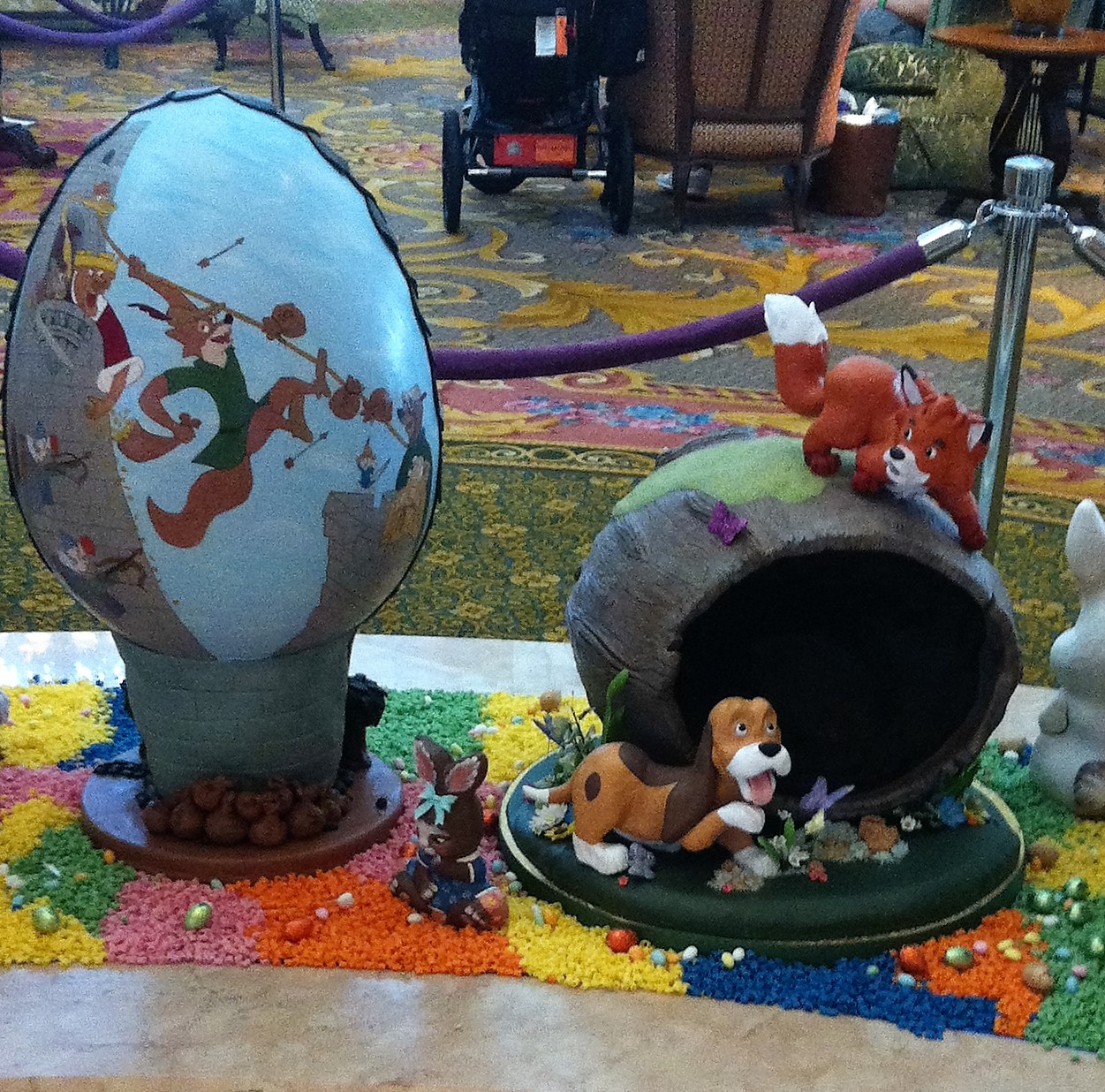 It's Now or Never GRAND Chocolate Easter Eggs at the Grand Floridian! 2016