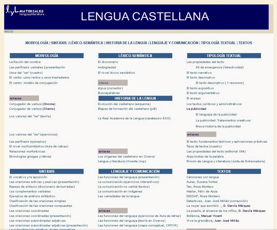 MATERIALES DE LENGUA CASTELLANA Y LITERATURA