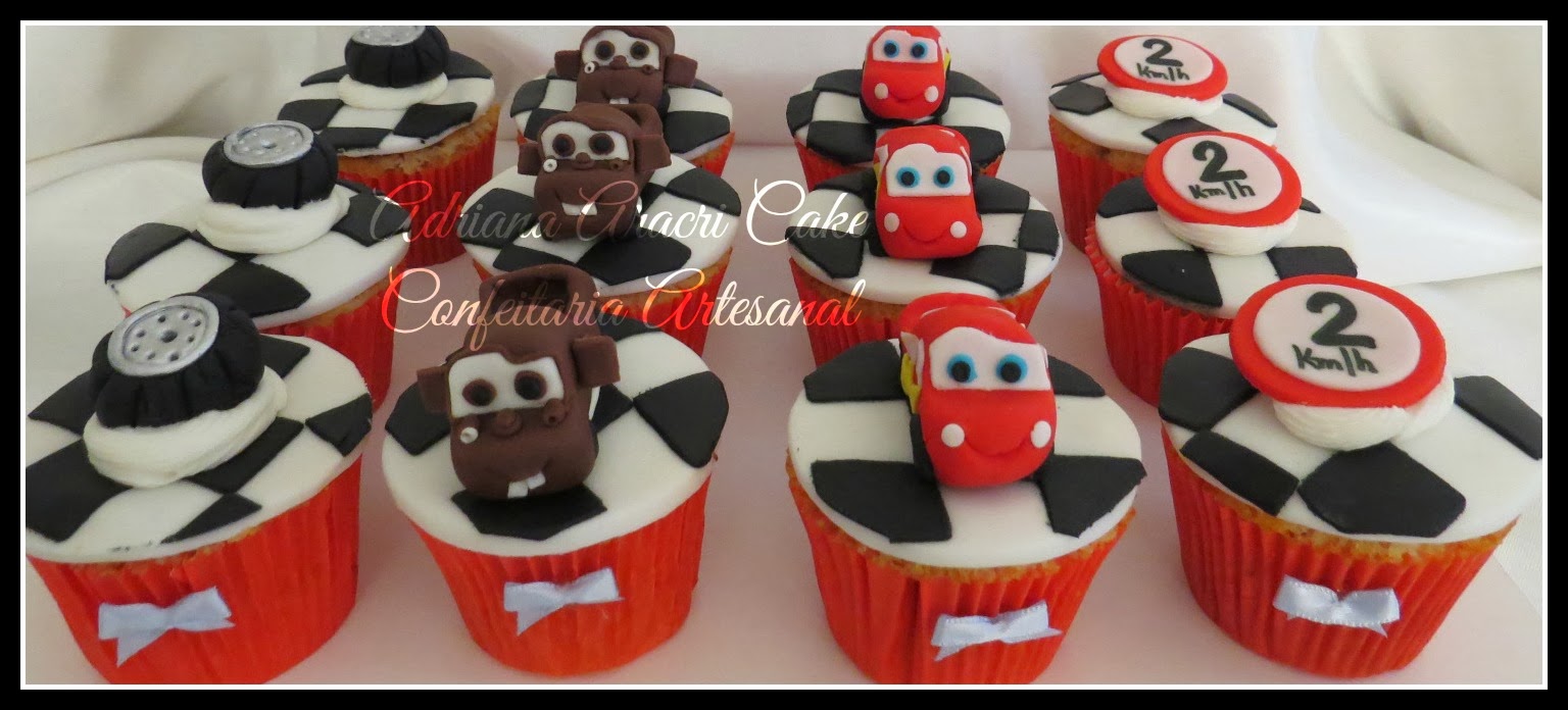 Bolos, Doces, Bem Casados e Guloseimas para todo tipo de festa ou  evento!!!!!: Cupcakes e bolo tema Carros. #cupcakes #chocolate #carros  #festacarros #festainfantil #chocolate #bolos