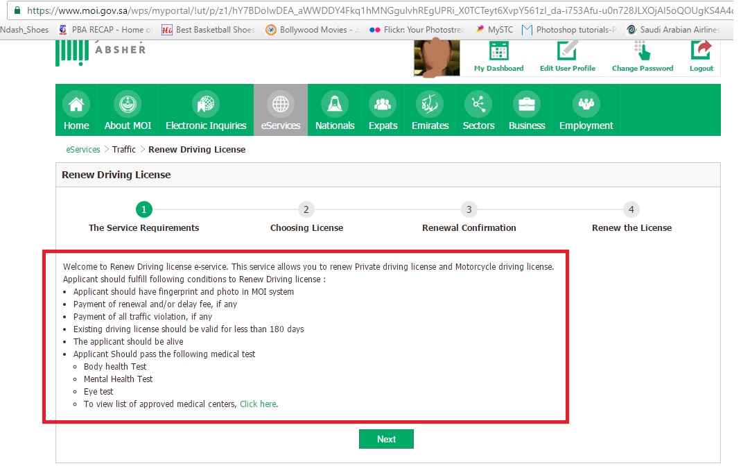 Procedure To Renew Saudi Drivers License Online Ksaexpats Com