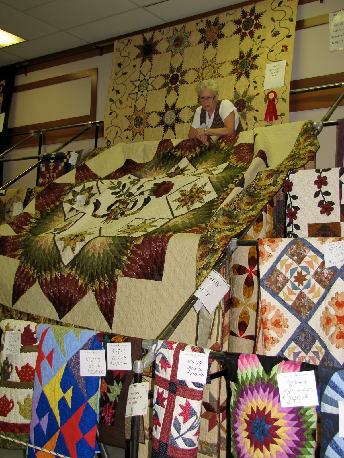 Canton Village Quilt Works Kutztown Folk Festival Quilt Barn