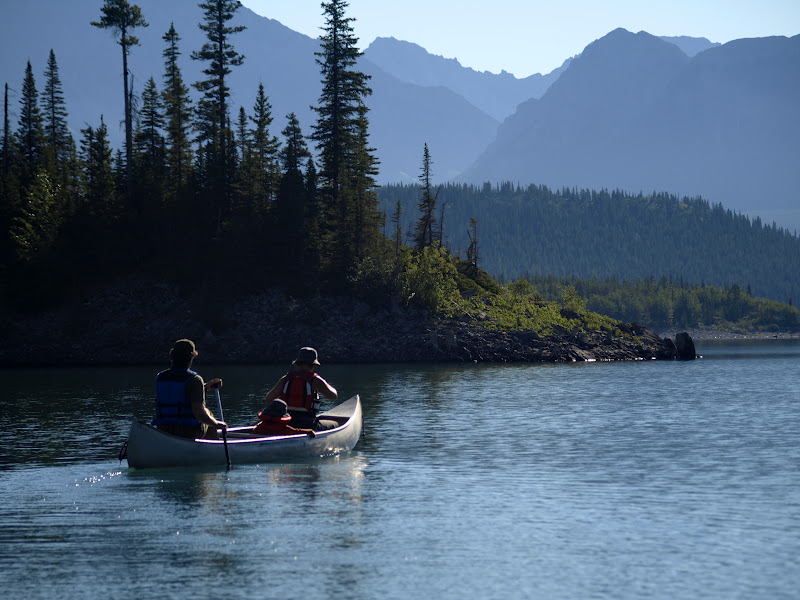 Family Adventures in the Canadian Rockies Family Canoeing and Kayaking